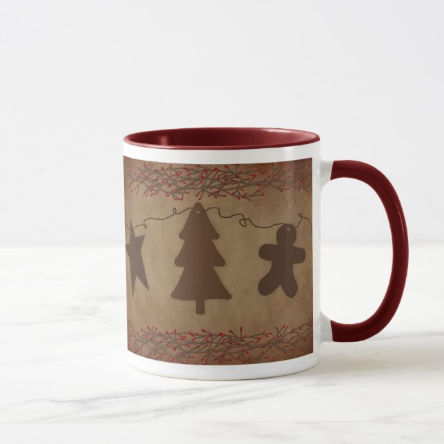 Primitive Ornament Mug (Right)