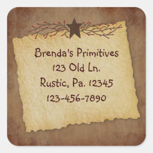 Primitive Paper Sticker