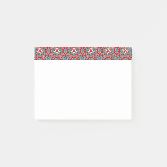 Primitive pattern post-it notes (Front)