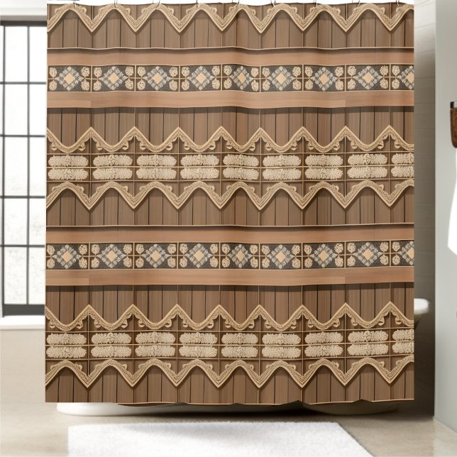 Primitive Shower Curtain Style 1 (Creator Uploaded)