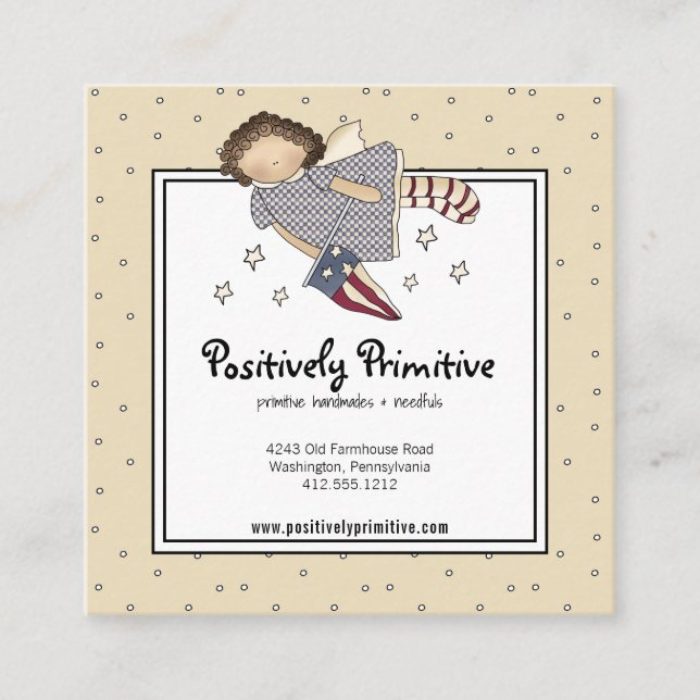 Primitive Stars Business Card (Front)