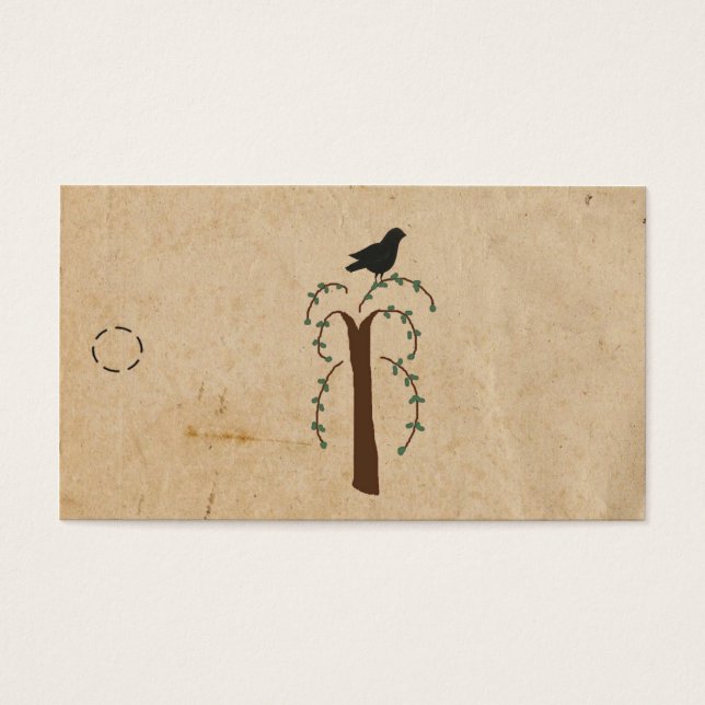 Primitive Tree Hang Tag (Front)