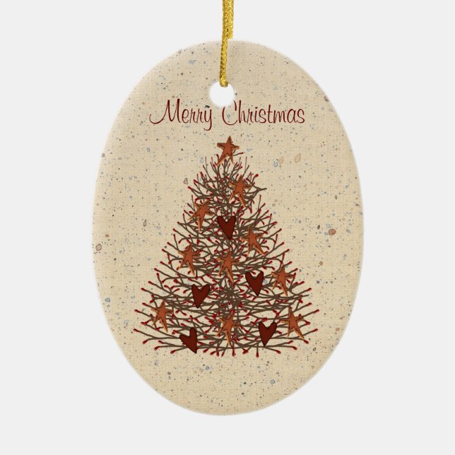 Primitive Tree Ornament (Front)