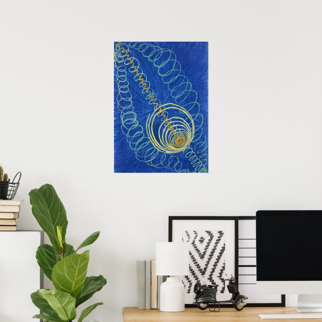 Primordial Chaos 16 | Hilma af Klint | Poster (Home Office)