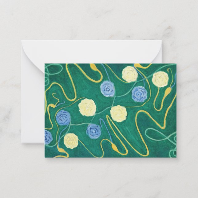 Primordial Chaos, Group 1, No.14 by Hilma af Klint Card (Front)