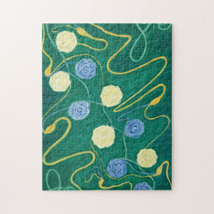 Primordial Chaos, Group 1, No.14 by Hilma af Klint Jigsaw Puzzle