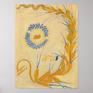 Primordial Chaos, No.26 by Hilma af Klint Poster