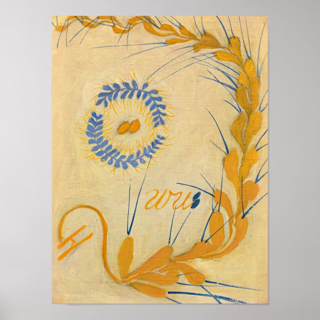 Primordial Chaos, No.26 by Hilma af Klint Poster (Front)