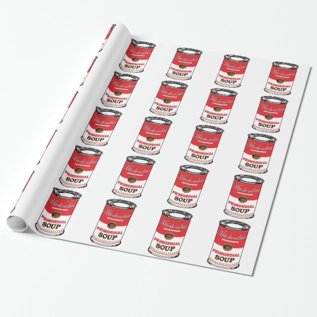 Primordial Soup Wrapping Paper (Unrolled)