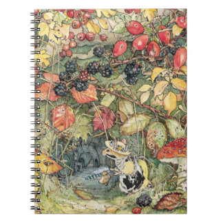 Primrose at the entrance to the tunnels Spiral  Notebook