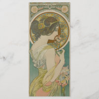 Primrose by Alphonse Mucha (1899) Bookmark