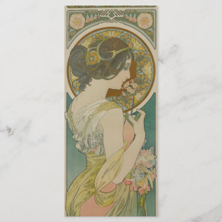 Primrose by Alphonse Mucha (1899) Bookmark  Menu
