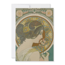 Primrose by Alphonse Mucha (1899)