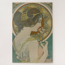 Primrose by Alphonse Mucha (1899)