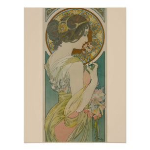 Primrose by Alphonse Mucha (1899) Poster