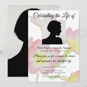 Primrose memorial invitation
