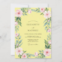 Primrose Peach Foliage Wedding