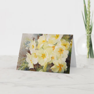 Primrose Posy Card