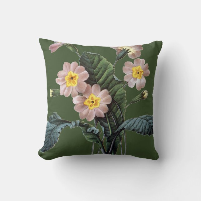 Primrose (Primula Aucalis) Cushion (Front)