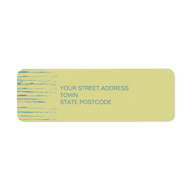 Primrose Return Address Label (Front)