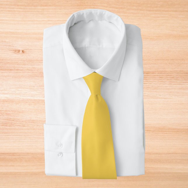 Primrose Yellow Solid Colour Tie (Creator Uploaded)