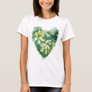 Primula veris Green Heart T-Shirt