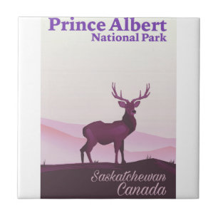 Prince Albert National Park, Saskatchewan, Canada Ceramic Tile