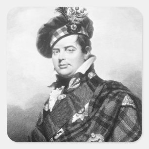 Prince Augustus Frederick, Duke of Sussex Square Sticker
