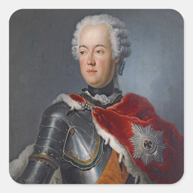 Prince Augustus William Square Sticker (Front)