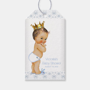 Prince Baby Shower Gift Tags