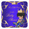 Prince Baby Shower Royal Blue Gold Boy Crown 3