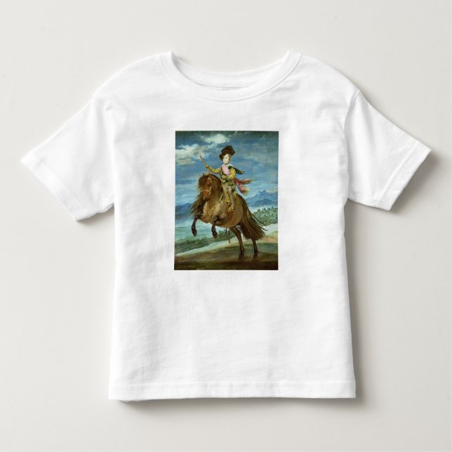 Prince Balthasar Carlos on horseback, c.1635-36 Toddler T-Shirt (Front)