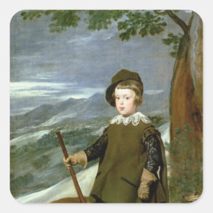 Prince Balthasar Carlos Square Sticker