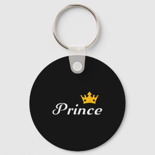 Prince Boys Men Family Matching Valentines Day  Key Ring