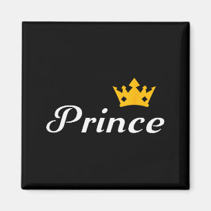 Prince Boys Men Family Matching Valentines Day  Magnet