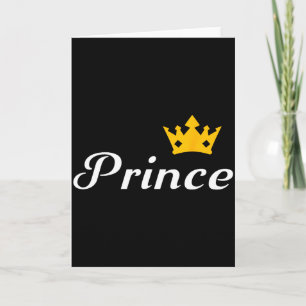 Prince Boys Men Family Matching Valentines Day T S Card