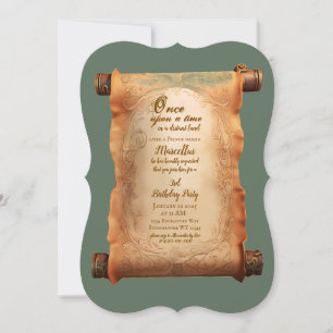 Prince Boys Third Party Birthday Invitation