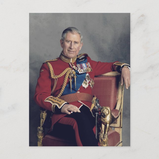 Prince Charles III 2018 Postcard (Front)