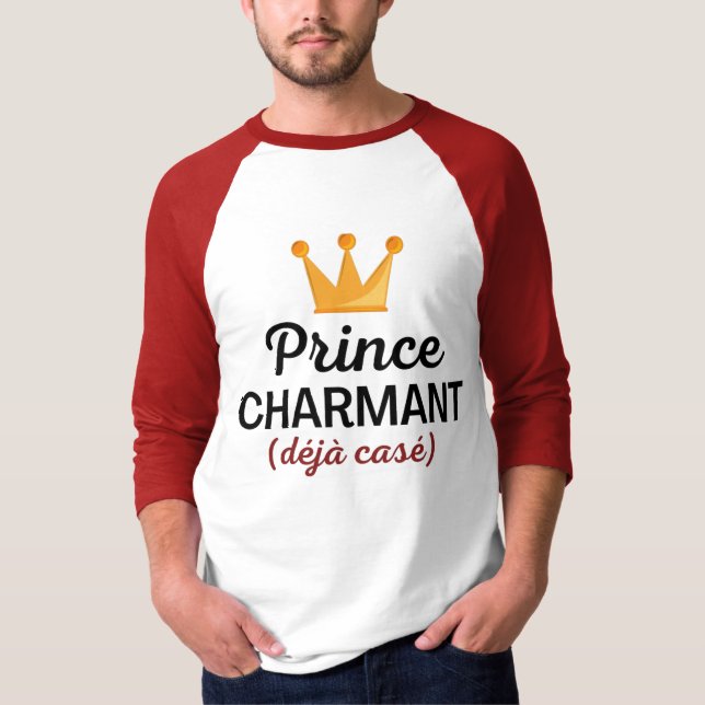 Prince charmant déjà casé T-Shirt (Front)