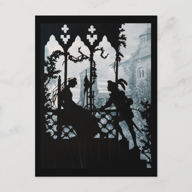 Prince Charming and Princess Postcard (Front)
