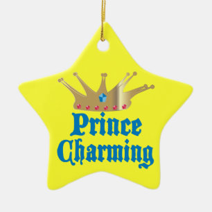 Prince Charming Ceramic Ornament
