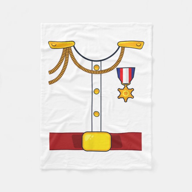 Prince Charming Costume Fun Halloween  Fleece Blanket (Front)