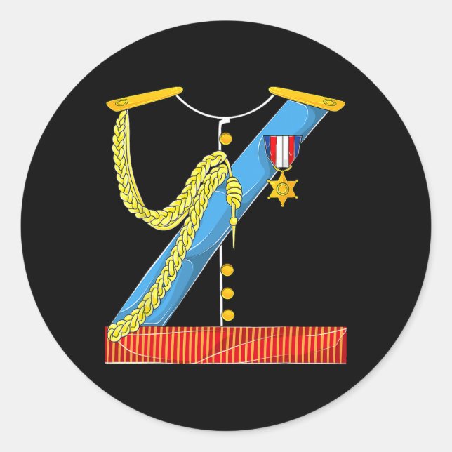 Prince Charming Costume Halloween Kids Boys Men Cu Classic Round Sticker (Front)