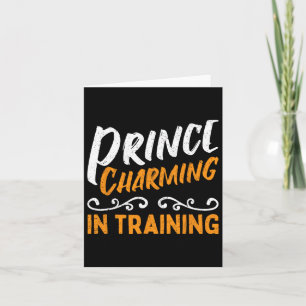 Prince Charming In Training Fairy Tale Hero Card
