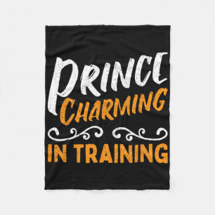 Prince Charming In Training Fairy Tale Hero  Fleece Blanket