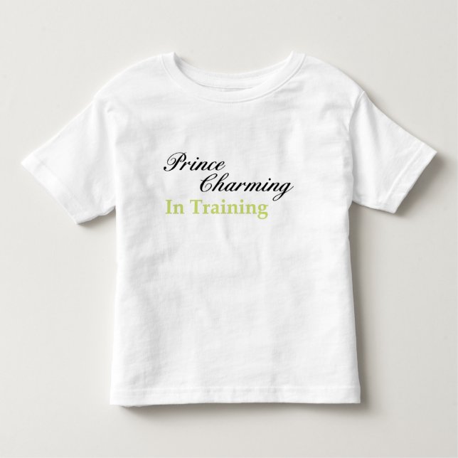 PRINCE CHARMING IN TRAINING Toddlers T-Shirt (Front)