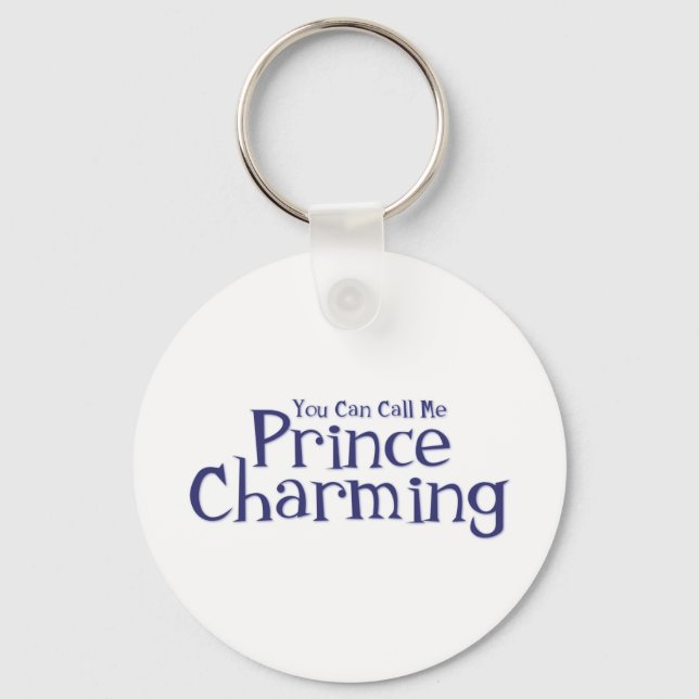 Prince Charming Key Ring (Front)
