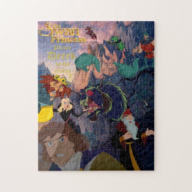 Prince Derek & Villains Puzzle (Vertical)