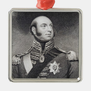 Prince Edward, Duke of Kent and Strathearn Metal Ornament