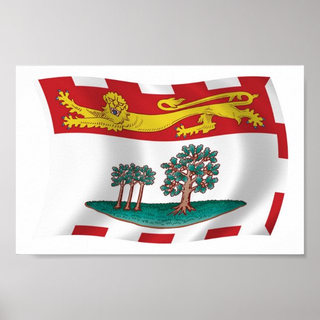 Prince Edward Island Flag Poster Print (Front)